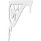 Ekena Millwork Carrillo Architectural Grade PVC Bracket, 5/8"W X 6"D X 10"H BKTP01X06X10CI - alternate 4